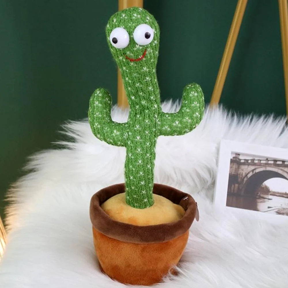 Cute Dancing and Talking Cactus Toy